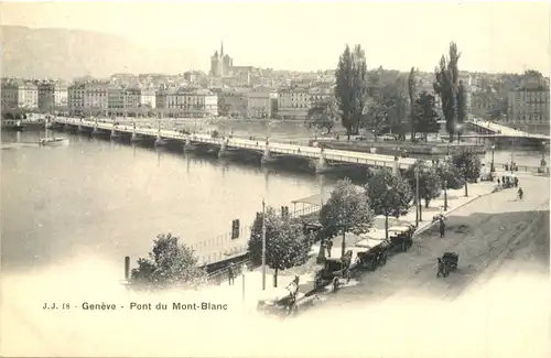 Geneve - Pont du Mont Blanc -698330