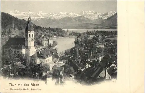 Thun mit den Alpen -698280