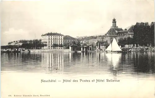 Neuchatel - Hotel des Postes -698410