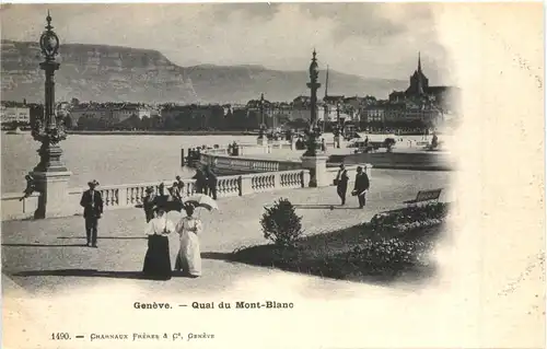 Geneve - Quai du Mont-Blanc -698294