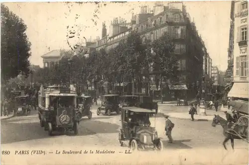 Paris - Le Boulevard de la Madeleine -698264