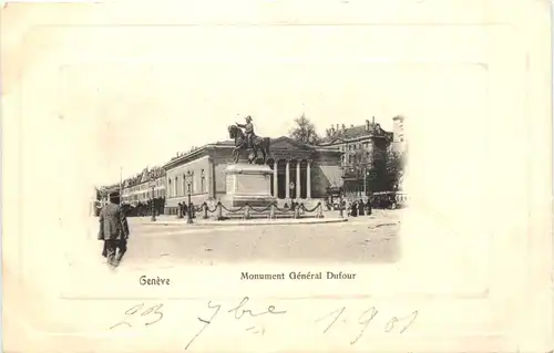 Geneve - Monument General Dufour -698446