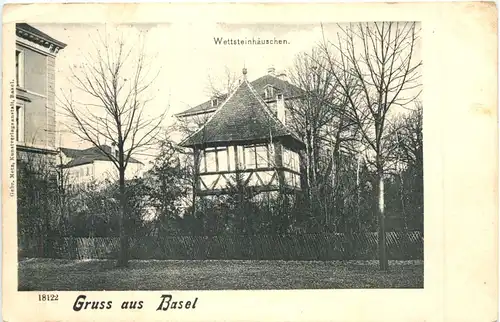 Gruss aus Basel - Wettsteinhäuschen -698364