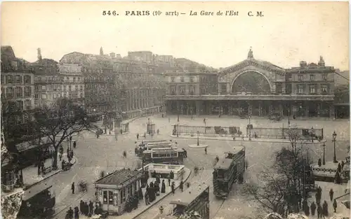 Paris - La Gare de l Est -698530