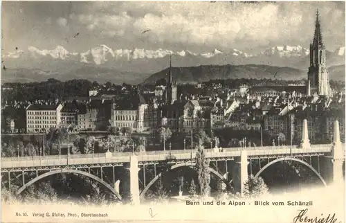 Bern und die Alpen -698638