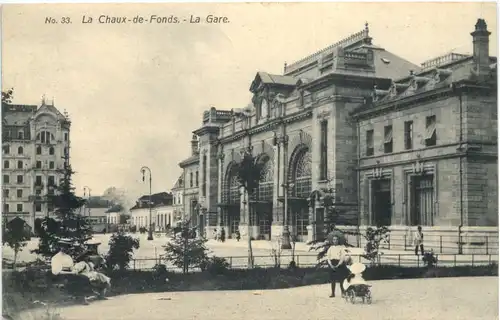 La Chaux de Fonds - La Gare -698484
