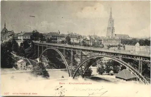 Bern - Kirchenfeldbrücke -698640