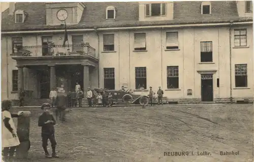 Neuburg in Lothringen - Bahnhof - Feldpost -698768