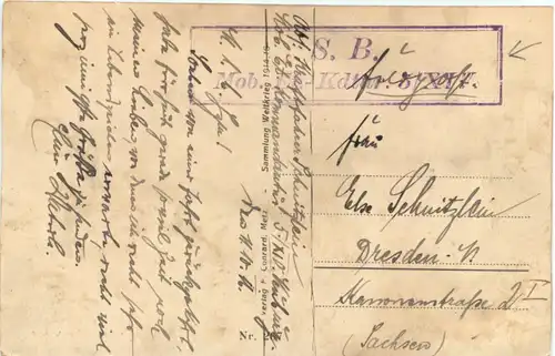 Neuburg in Lothringen - Bahnhof - Feldpost -698768