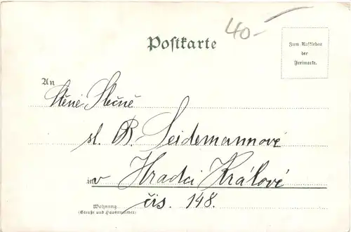 Gruss aus Bad Ems - Litho -698856