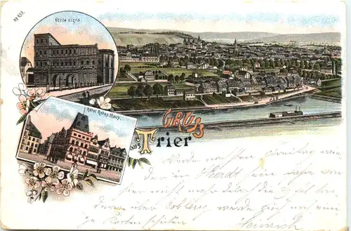 Gruss aus Trier - Litho -698880