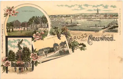 Gruss aus Neuwied - Litho -698980