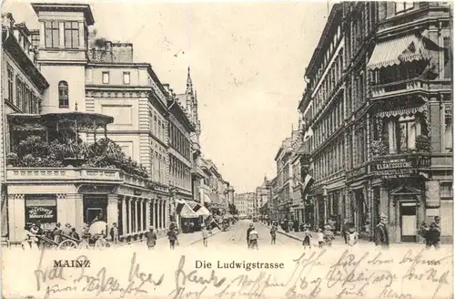 Mainz - Die Ludwigstrasse -698974
