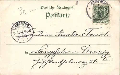 Gruss aus Mainz - Litho -699026