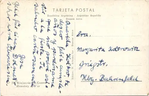 Buenos Aires - Ministery of War -699020