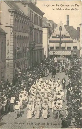 Bruges - Le Cortege du Pas de l Arbre d or -699172