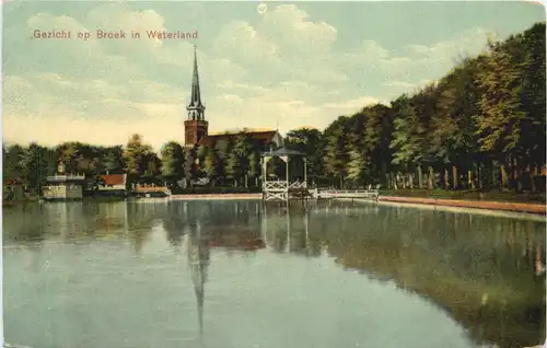 Gezicht op Broek in Waterland -699142