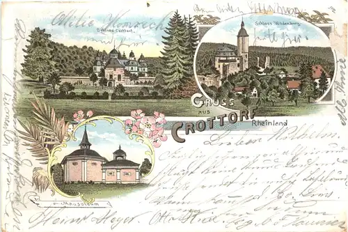 Gruss aus Crottorf - Friesenhagen - Litho -699548