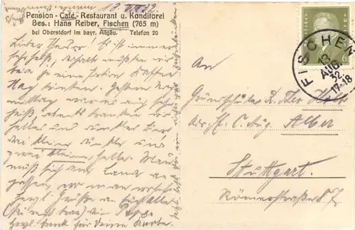 Fischen - Pension Baur -699658