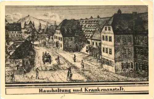 Marburg - Haushaltung und Krankenanstalt -699584
