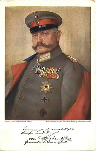 General Feldmarschall von Hindenburg -699748