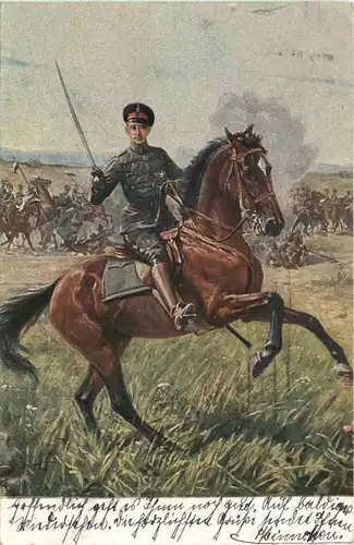 Kronprinz auf Pferd -699788