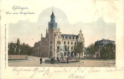 Esslingen - Das neue Postgebäude -699990