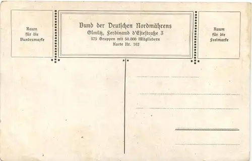 Künstler Ak A. Kutzer - Nordmähren -699914