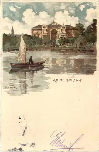 Karlsruhe - Litho -699964