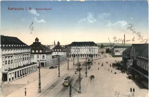 Karlsruhe - Bahnhofsplatz -700208