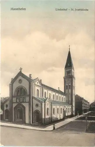 Mannheim - Lindenhof - St. Josefskirche -700268