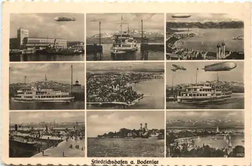 Freidrichshafen mit Zeppelin -700234