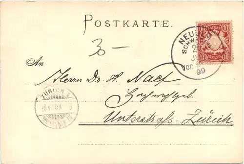 Ulm - Metzgerthurm - Litho -700350