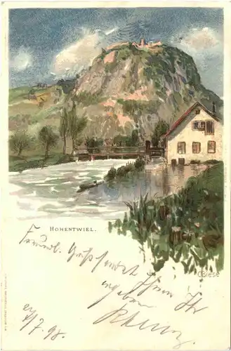 Hohentwiel - Litho -700392