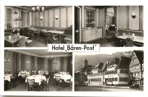 Neuenbürg im Schwarzwald - Hotel Bären Post -700492