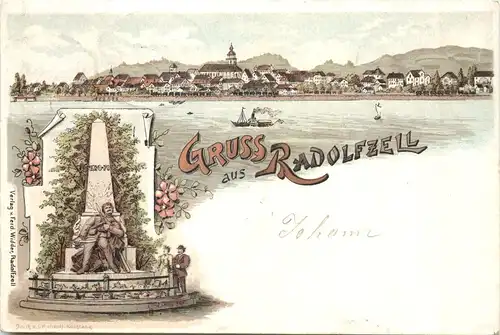 Gruss aus Radolfzell - Litho -700406