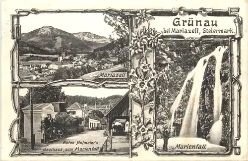 Grünau bei Mariazell - Gasthaus zum Marienfall -700476