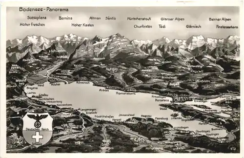 Bodensee-Panorama - 3. Reich -700420