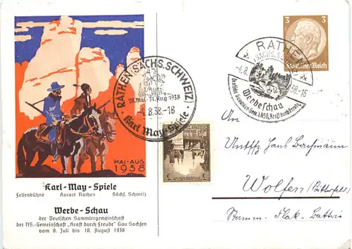 Rathen - Karl May Spiele 1938 - KdF -700522