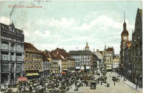 Pforzheim - Marktplatz -700588