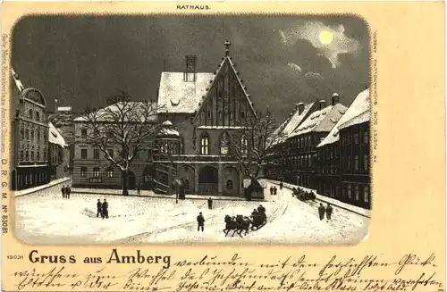 Gruss aus Amburg - Litho -700708