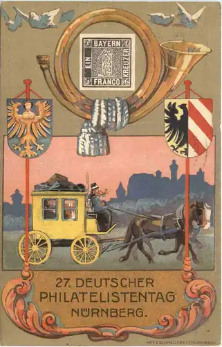 Nürnberg - Deutscher Philatelistentag 1921 -700656