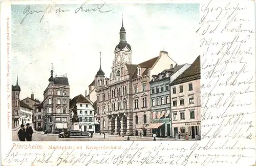 Pforzheim - Marktplatz -700630