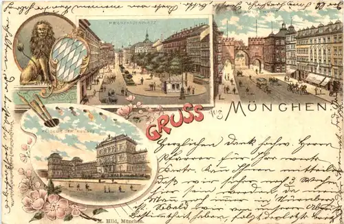 Gruss aus München - Litho -700878