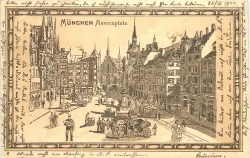 München - Marienplatz -700874