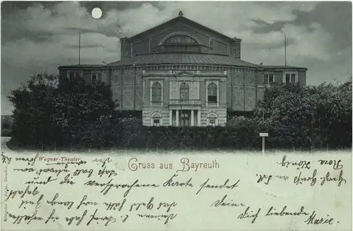 Gruss aus Bayreuth - Wagner Theater -700784