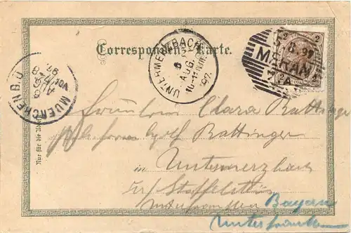 Gruss aus Meran - Litho 1897 -700972