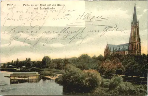 Metz - Partie an der Mosel -700968