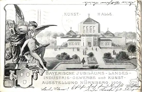 Nürnberg - Bayr. Jubiläums Landes Industrie Ausstellung 1906 -700930