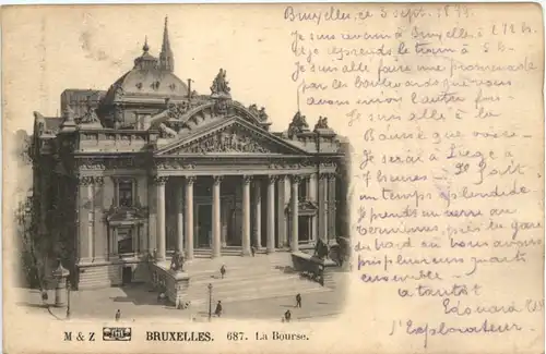 Bruxelles - La Bourse -701018
